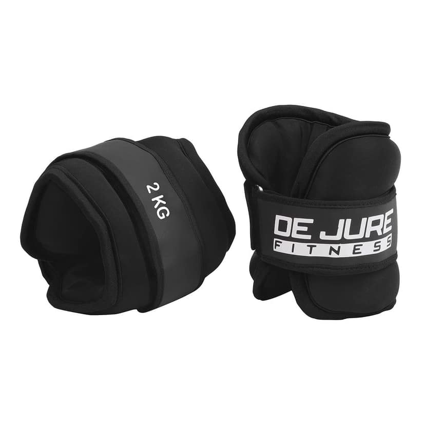 DE JURE FITNESS Ankle & Wrist Weight Set, Adjustable Strap
