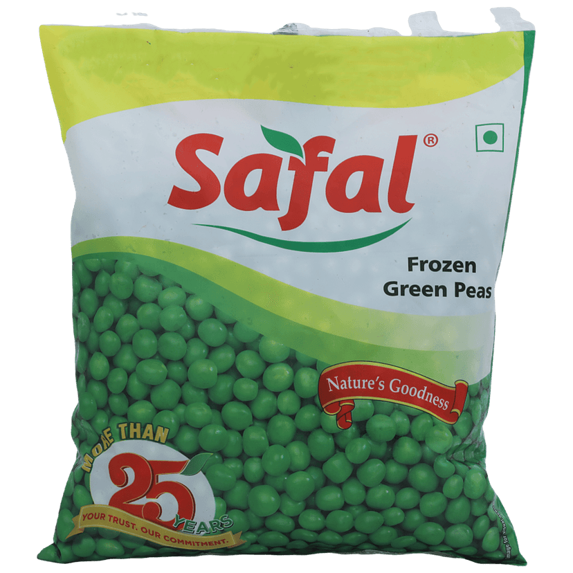 Safal Frozen - Green Peas, 1 Kg Pouch