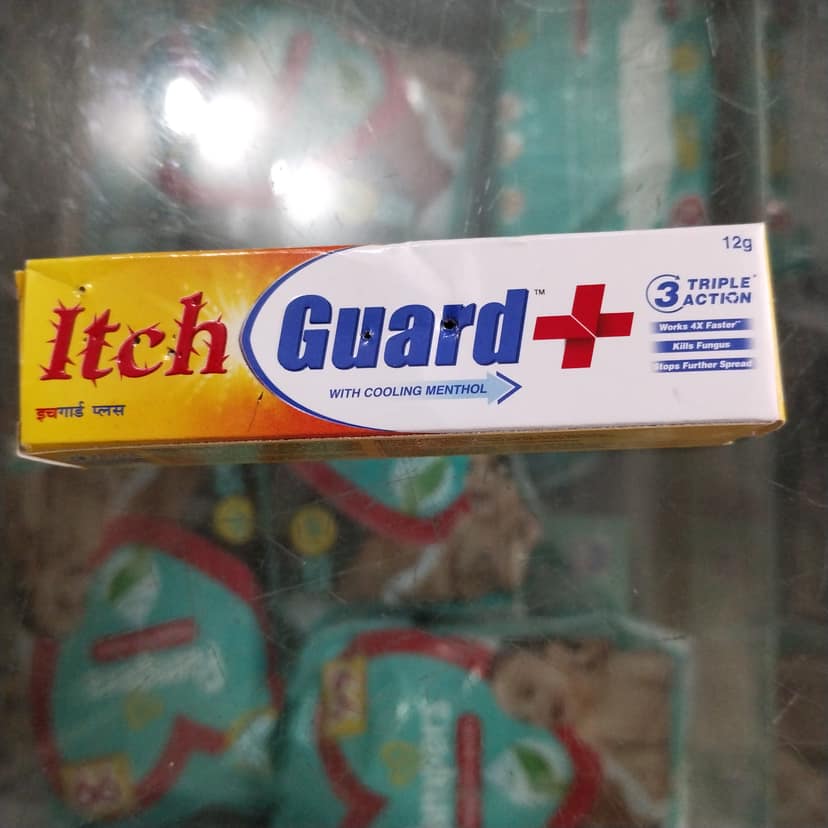 Itch guard+ triple action
