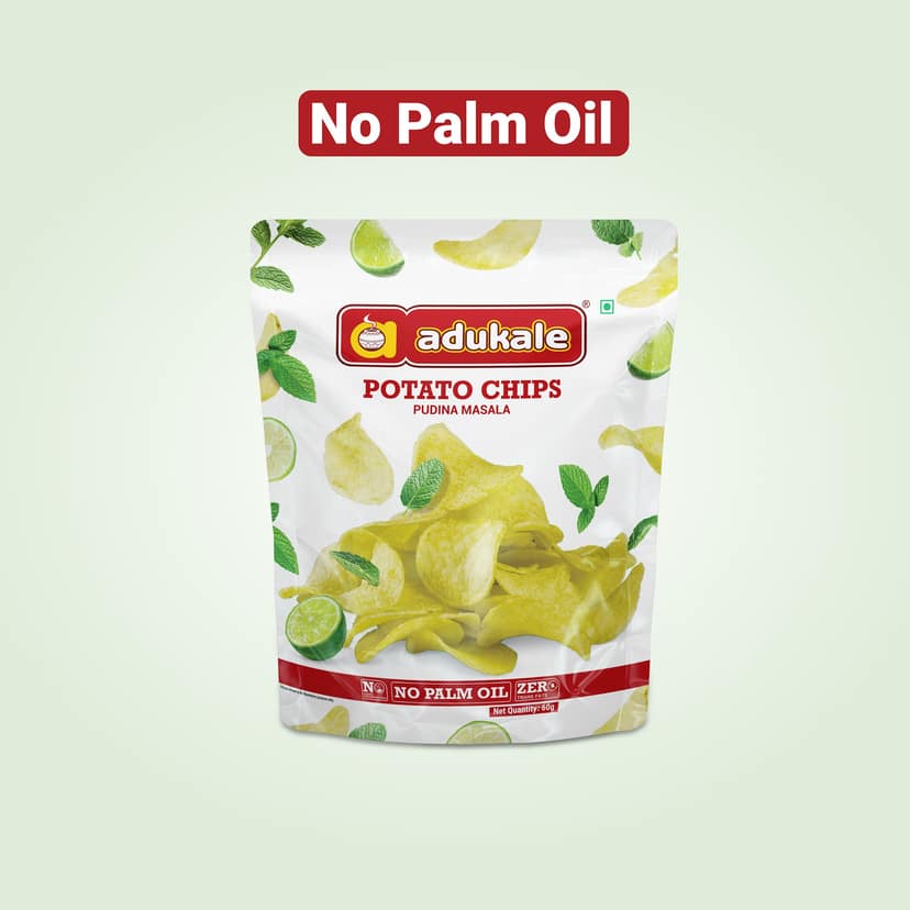 Potato chips (pudina masala) 60gm