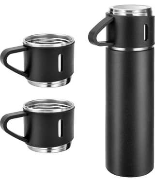 HINGOL VACCUM FLASC Black Thermosteel Flask ( 500 ml )