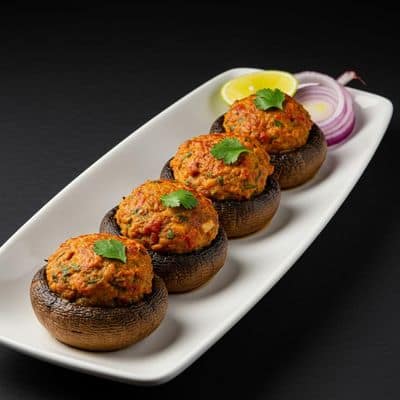 Tandoori Stuff Mushroom