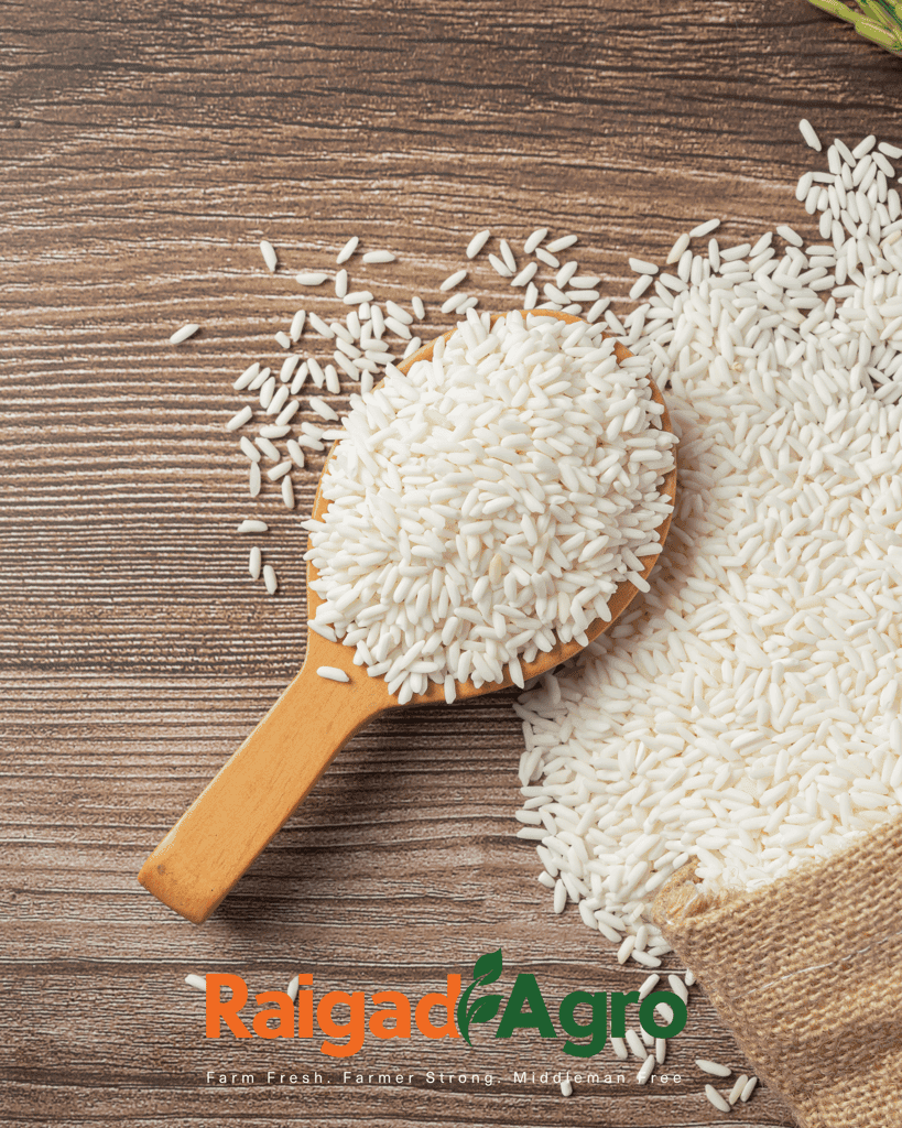 Indryani Rice Semi Polish + Devgad & Ratnagiri, Raigad Alphonso Mangoes view 4
