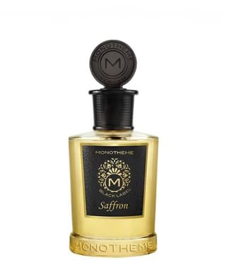 Monotheme Black Label Saffron EDP Perfume for Men & Women – Long-Lasting Luxury Fragrance with aromatic spicy accords & notes of Tobacco & Leather – Gift for Men & Women – 100 ml