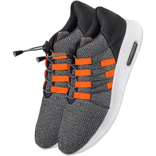 Unv Sport Shoes Sw4 Grey With Grey Laces Perfect Blend Of Style And Durability (Sw4)