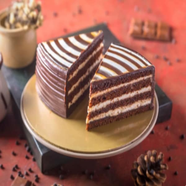 Monginis Zebra Torte Pastry