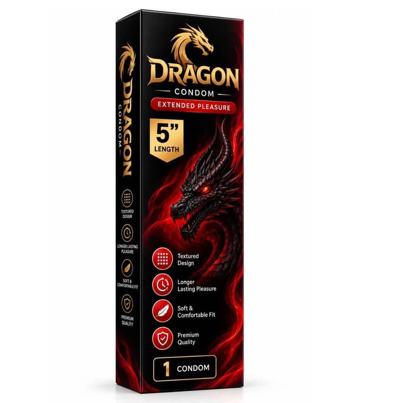 Dragon Condam For Men 8 INCH