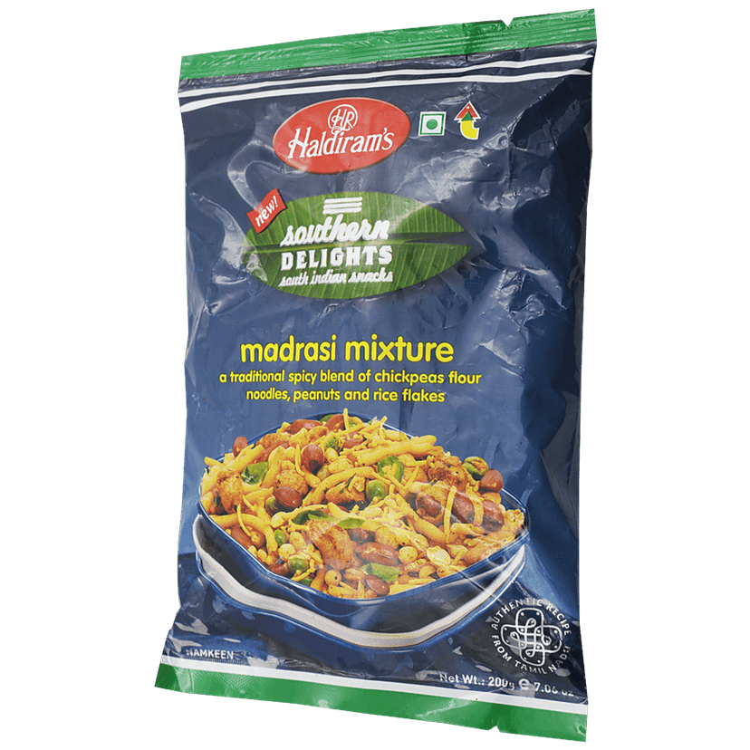 Haldiram's Madrasi Mixture Namkeen, 200 G Pouch