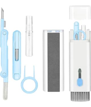 Gadget Deals-7 in 1- Gadget Cleaning kit | Electronic Cleaning kit |(Empty Spray Bottle) with Brush Multifunctional Cleaning Kit for AirPods,Laptop Cleaning kit,Smartphones,Earbuds,Camera