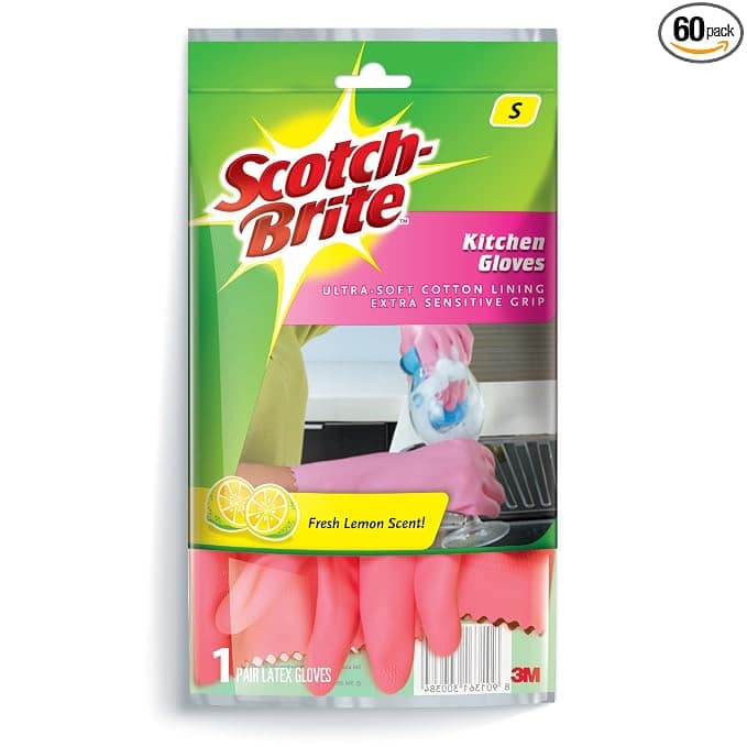 Scotch brite Kitchen Gloves Small, 1 pc