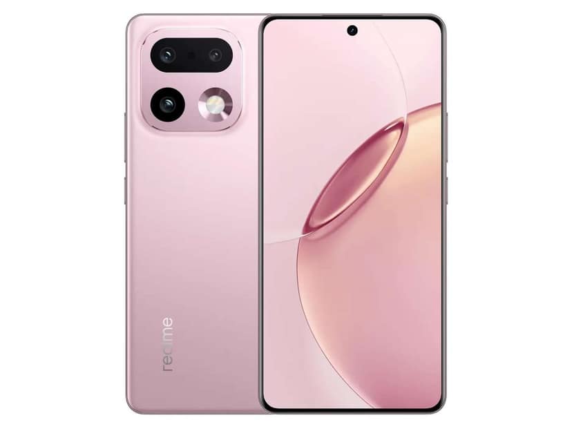Realme 16 Pro+ 5G Smartphone, 8GB RAM, 256GB Storage - Camellia Pink