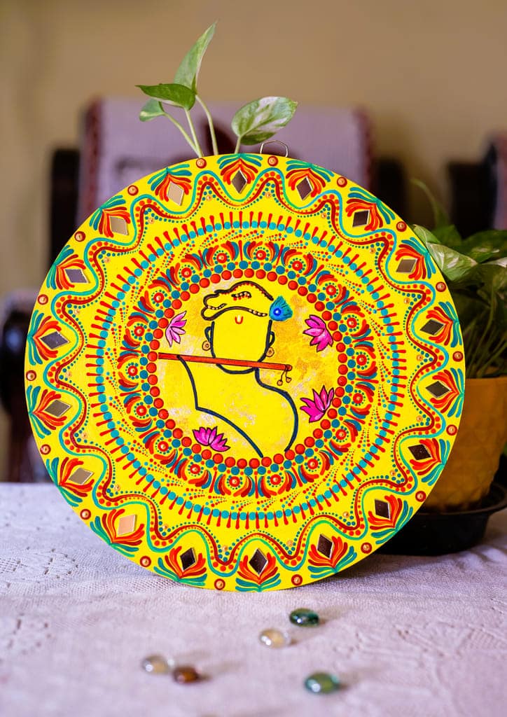Murlidhar Mandala Wall Hanging