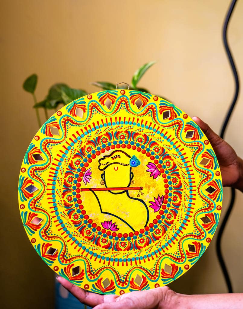 Murlidhar Mandala Wall Hanging view 2