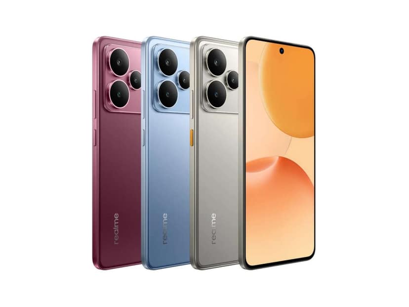 Realme P4 5G Smartphone, 6GB RAM, 128GB Storage - Forge Red view 4