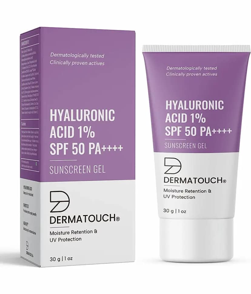 Dermatouch Hyaluronic Acid 1% Sunscreen Spf 50 Pa++++, 30gm