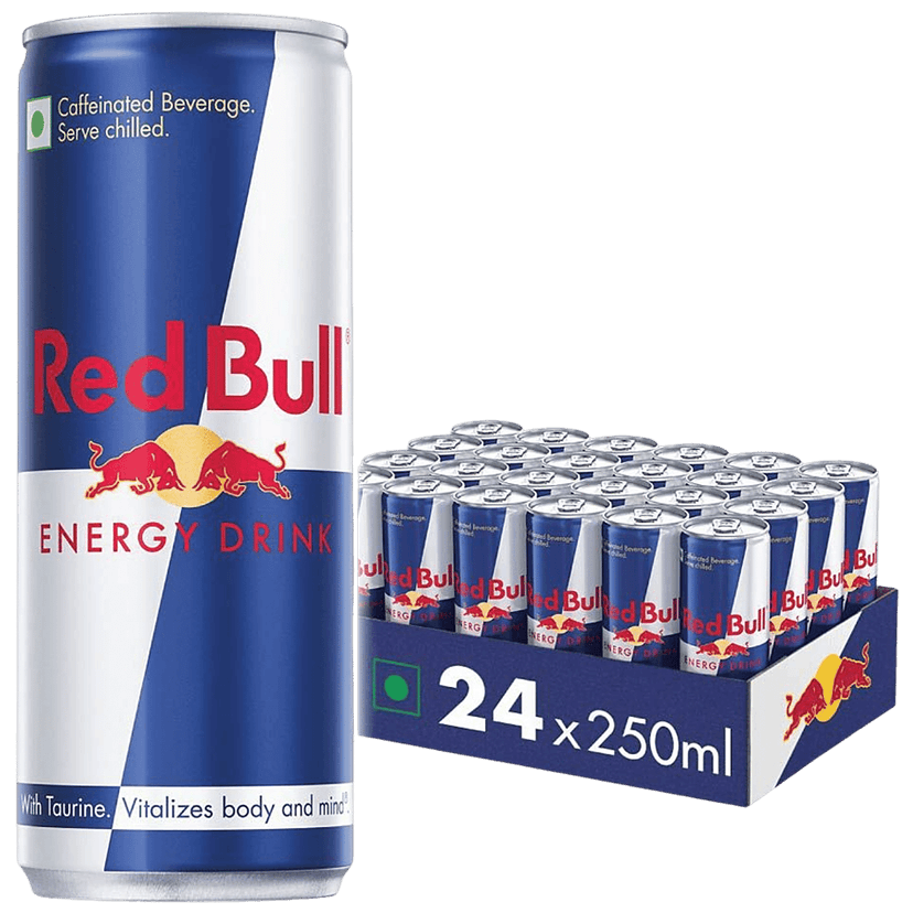 Red Bull Energy Drink, 250 Ml (Pack Of 24)