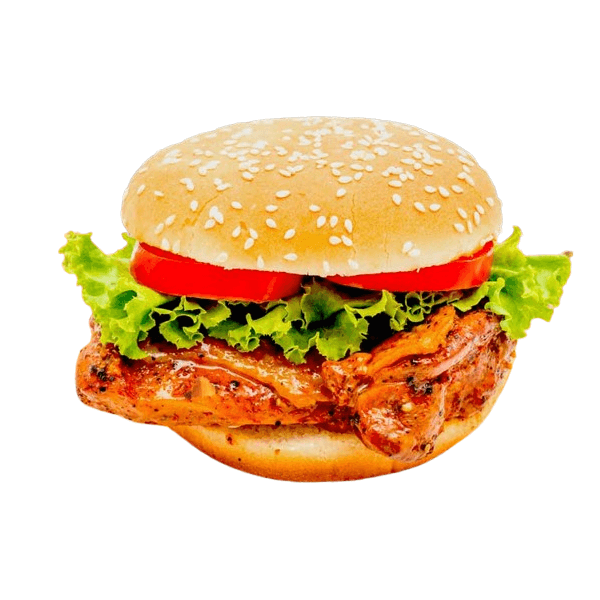 Peri Peri Grilled Chicken Steak Burger