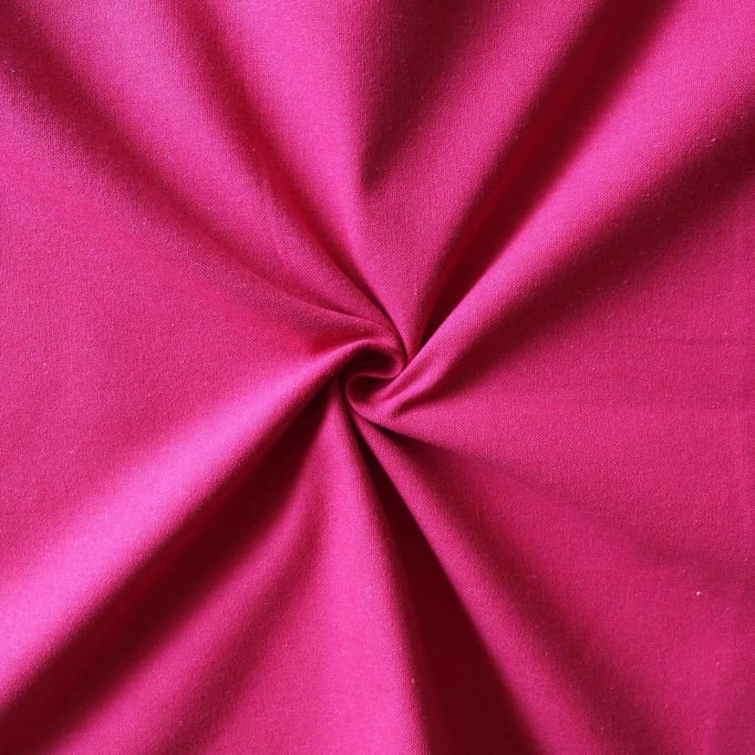 AIRWILL 100% Cotton Solid Pattern 8 Seater Rectangle Table Cover Sized, 56x95 inches (Pink, Pack of 1) view 2