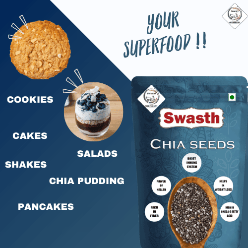 Swasth Chia Seeds -1-Kg view 3
