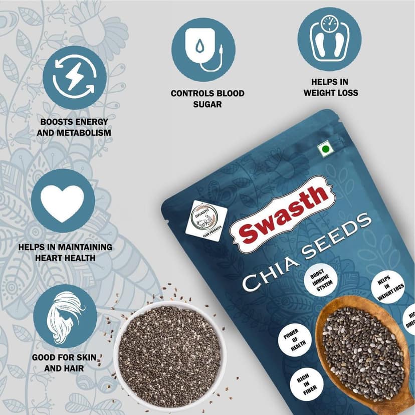Swasth Chia Seeds -1-Kg view 5