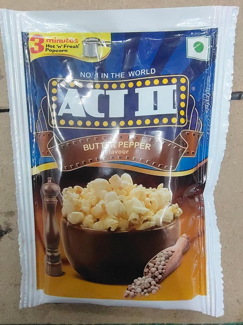 Act 2 popcorn butter pepper flavour