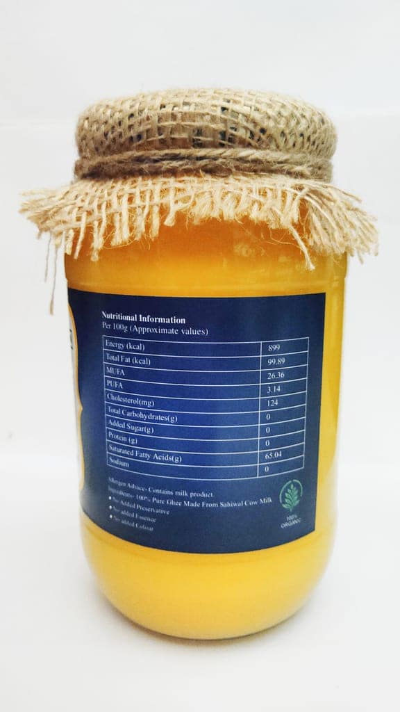 Ikesh A2 Cow Ghee | Handcrafted With Traditional Bilona Method | Pure A2 Ghee, Natural & Healthy | Lab Certified (1L) view 3