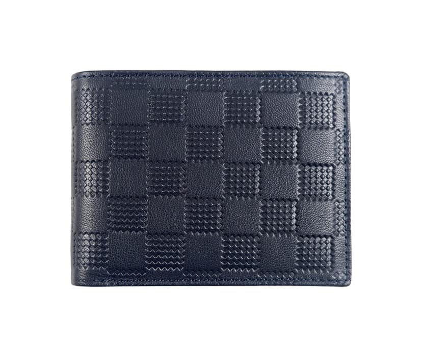 Vital King Men Trendy, Evening/Party Blue Genuine Leather RFID Wallet (11 Card Slots) view 2