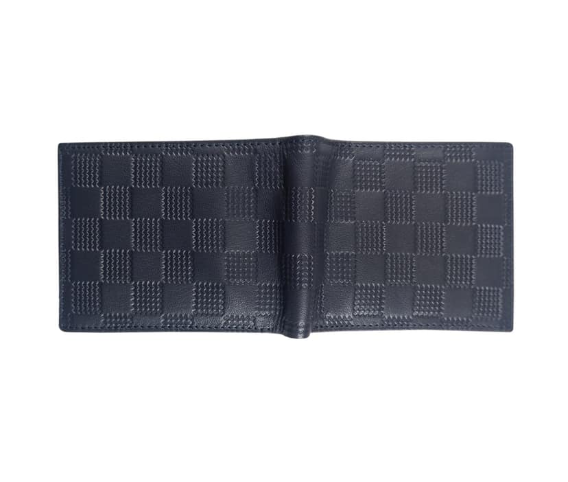 Vital King Men Trendy, Evening/Party Blue Genuine Leather RFID Wallet (11 Card Slots) view 4