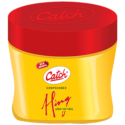 Catch Hing/Asafoetida - Enhances Flavour & Aroma, 10 g Plastic Bottle