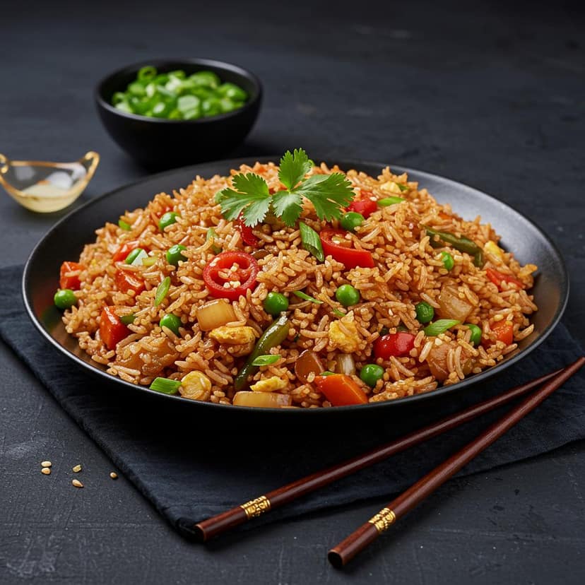 Veg Schezwan Fried Rice