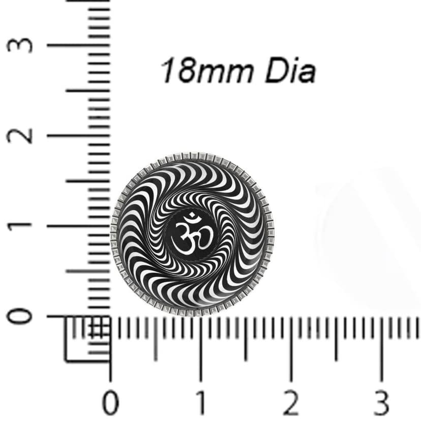 The Smart Buttons - Shirt Button Cover Cufflinks for Men - OM Design view 6