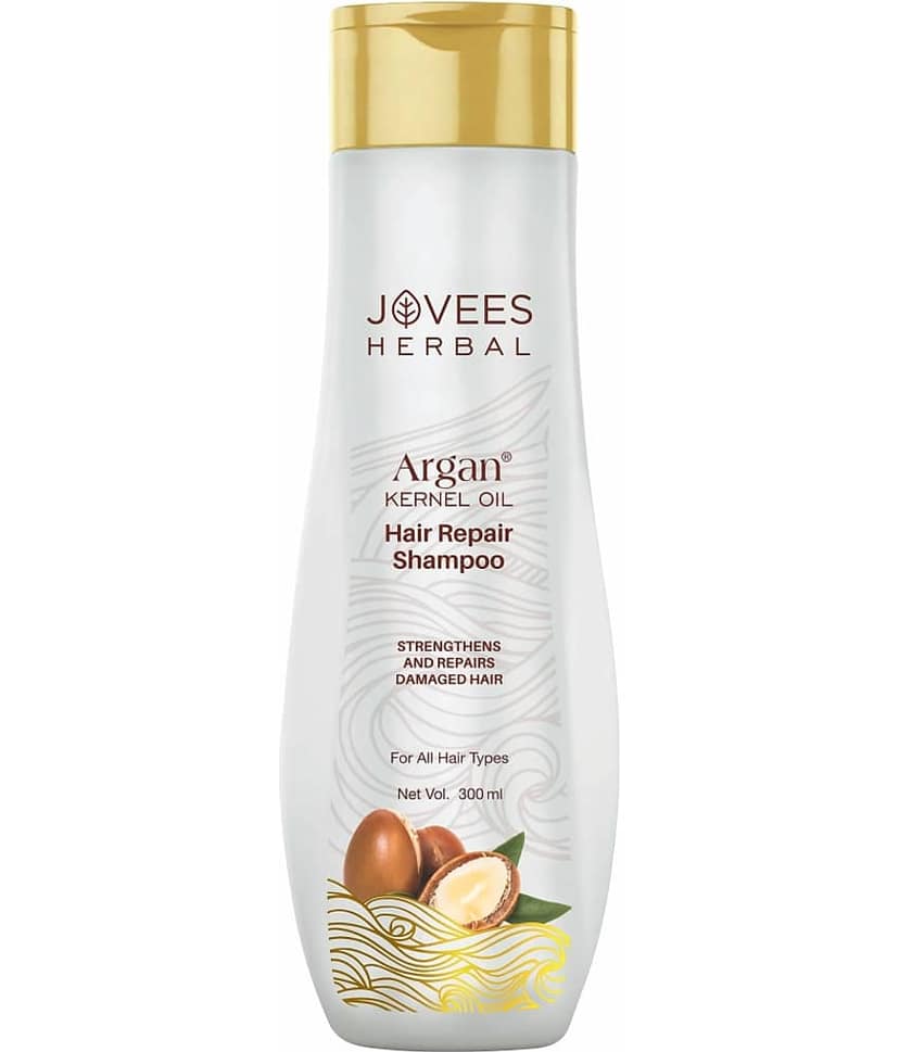 Jovees Herbal Argan Kernal Oil Hair Repair Shampoo For All Hair Types Strengthen and Repairs 300 ml