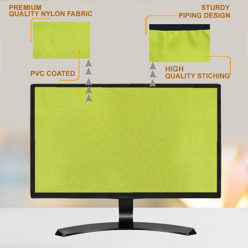 PalaP Super Premium Dust Proof Monitor Cover for Philips 21.5 inches Monitor (Green) view 4