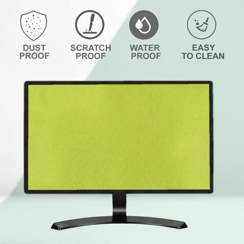 PalaP Super Premium Dust Proof Monitor Cover for Philips 21.5 inches Monitor (Green) view 6