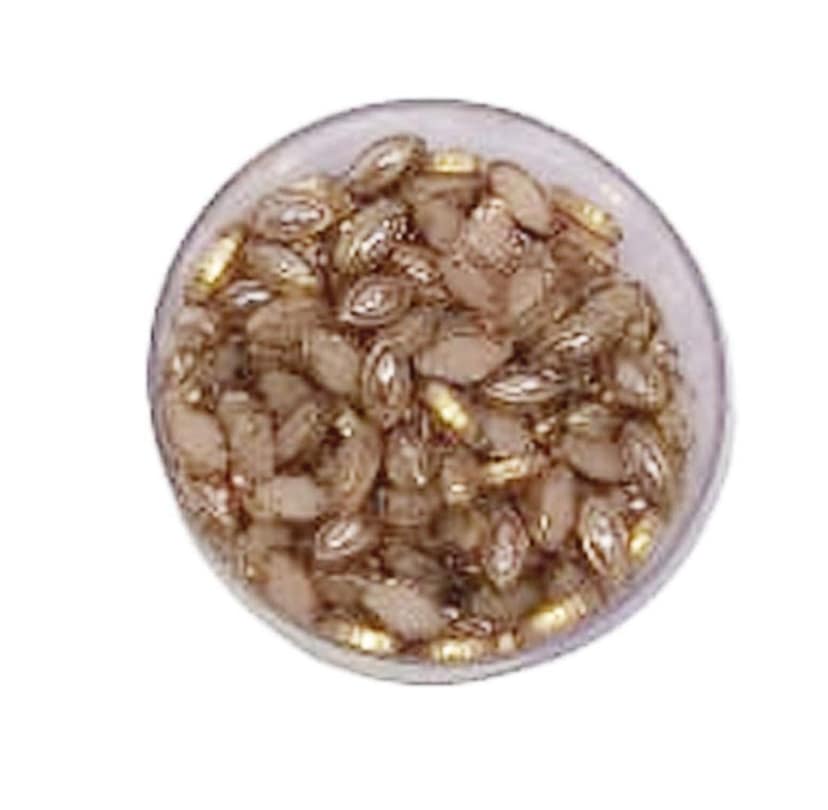 Mii Art Pink Half Oval Shape Beads Using for Embroidery & Craft,jewalery Material(Color-Light Pink)(Size-6 mm) Pack of 50g view 4
