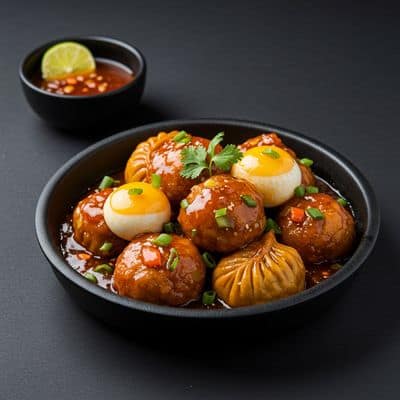 Veg Egg Manchurian