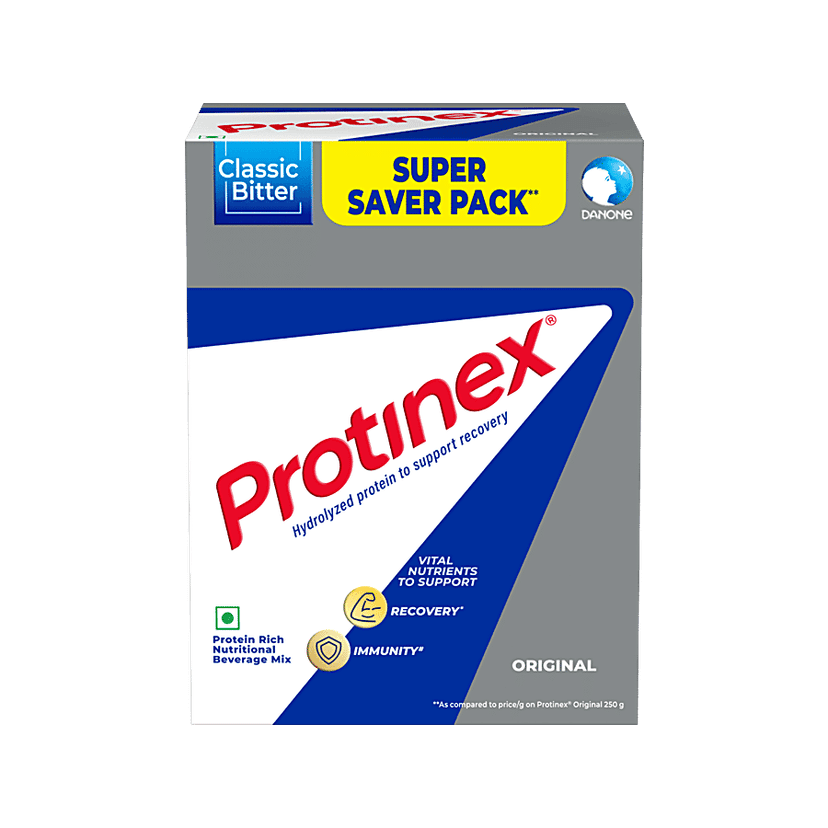 Protinex Original Adult Health & Nutritional Drink Mix For Recovery With High Protein, 750 g Carton
