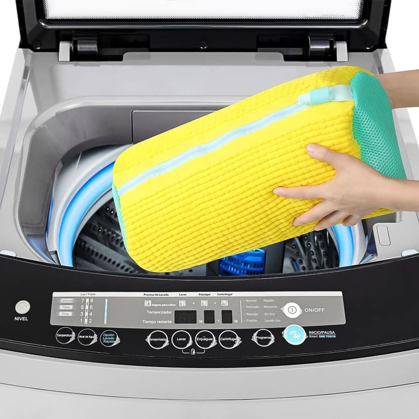 Shoe Washing Machine Bag with Microfiber Chenille Lining & Zipper (1 Pc) view 3