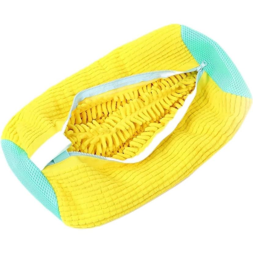Shoe Washing Machine Bag with Microfiber Chenille Lining & Zipper (1 Pc) view 7