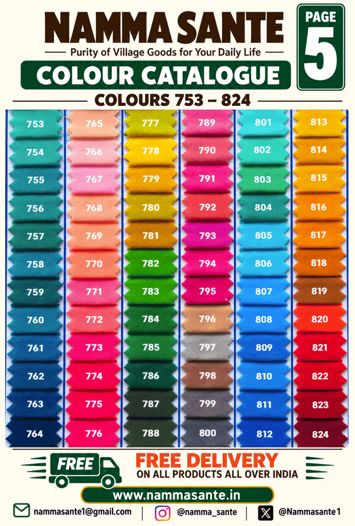 10meter All Polyester Lining Fibre – Colour Options 501–599 view 6