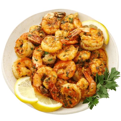 Butter Garlic Pepper Prawns