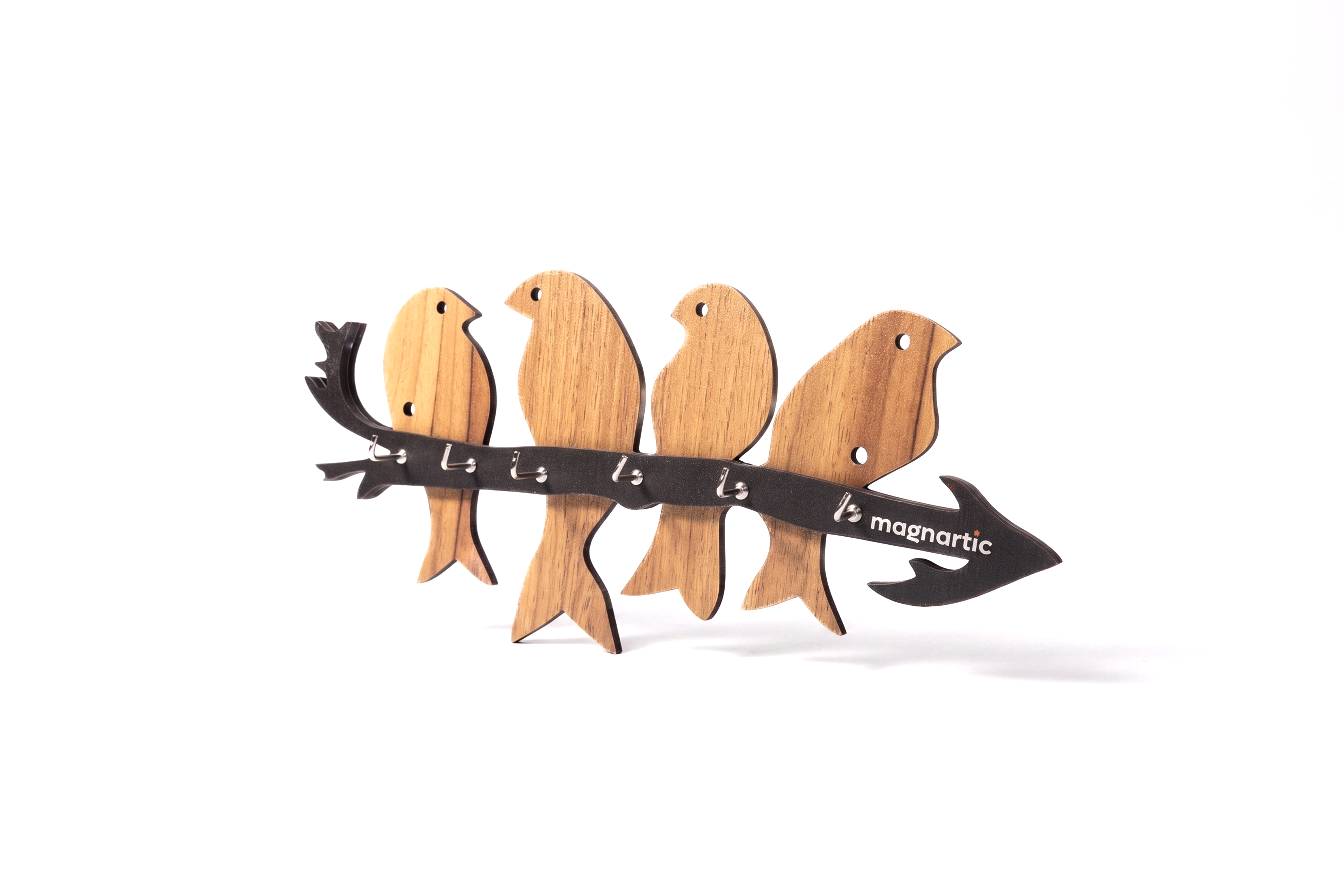Decorative Birds Design Key Holder view 2