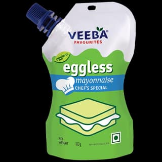 Veeba Eggless Mayonnaise Chef's Special, 100 G Standy Pouch