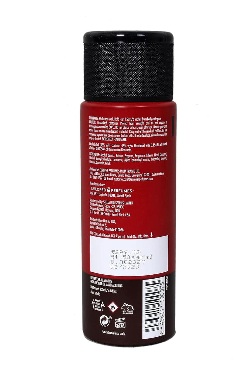Reebok Men Deo-Trust Your Intuition 200 Ml view 2