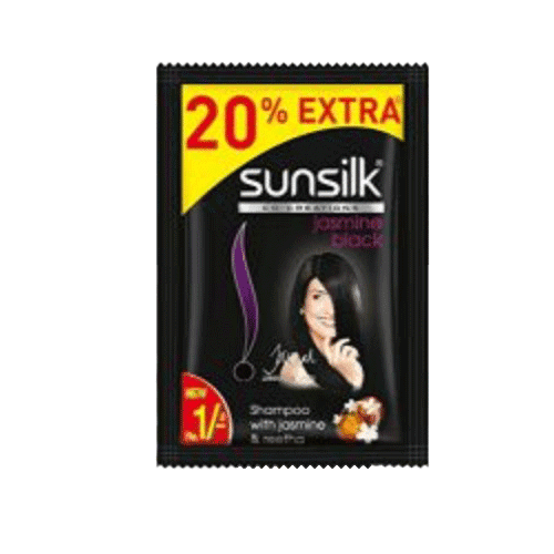 Sunsilk Black Shine Shampoo & Conditioner Twin Sachet 11ml