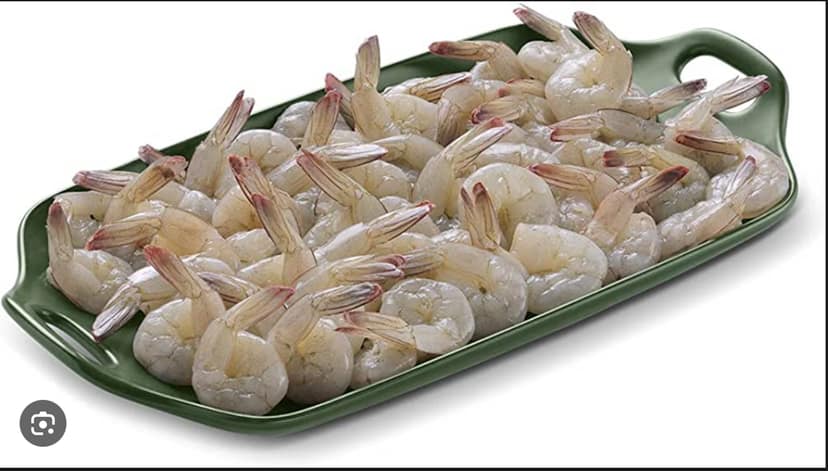 Farm Prawns (Large)- Tail On And Deveined-500-600gms (30-35 Count)