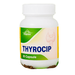 Cipzer Thyrocip (60 Capsules): Ayurvedic Support for Thyroid Balance and Metabolic Health