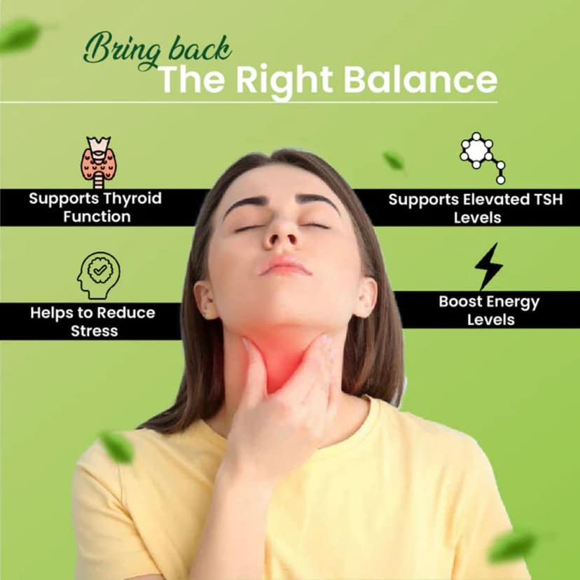 Cipzer Thyrocip (60 Capsules): Ayurvedic Support for Thyroid Balance and Metabolic Health view 2