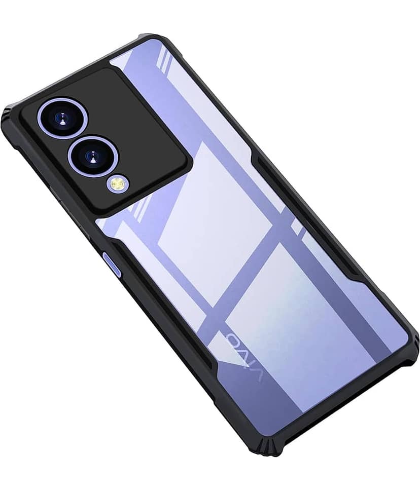ZAMN Shock Proof Case Compatible For Polycarbonate Vivo Y28 ( )