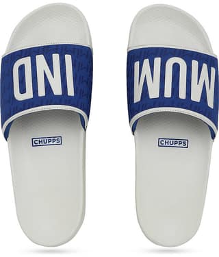 CHUPPS - Navy Blue Men's Slide Flip Flop